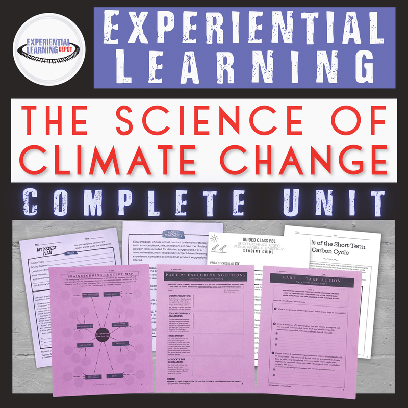 High school climate change experiential learning resource unit.