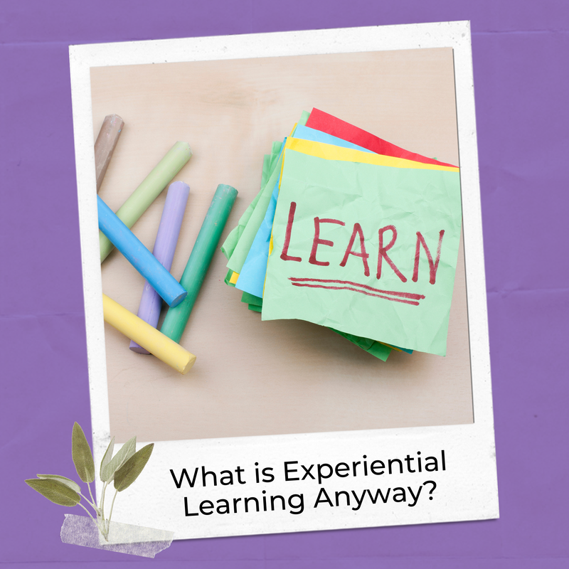 What is experiential learning anyway? Blog post.