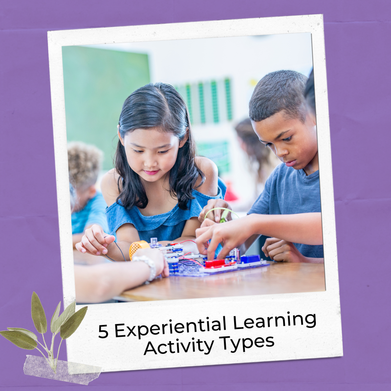 5 Experiential Learning Activity Types blog post.