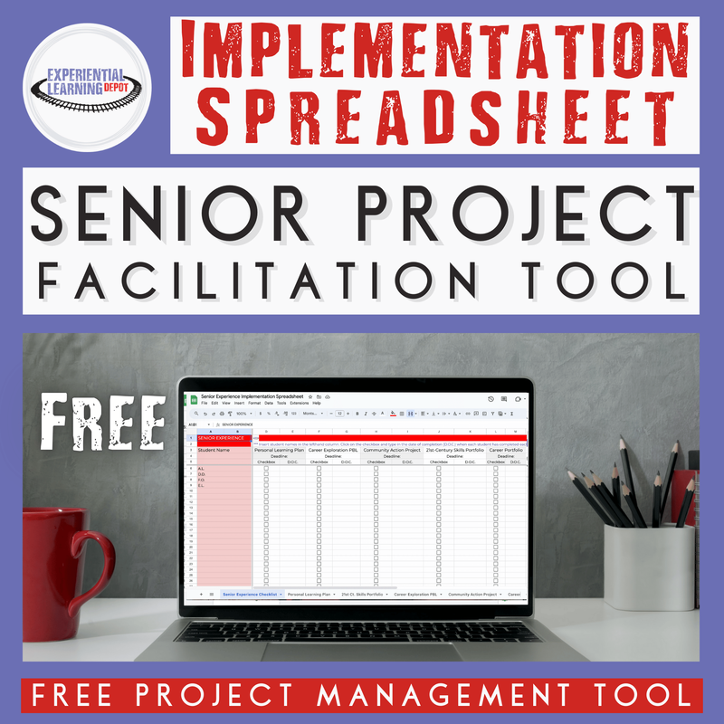 Free high school senior seminars implementation spreadsheet