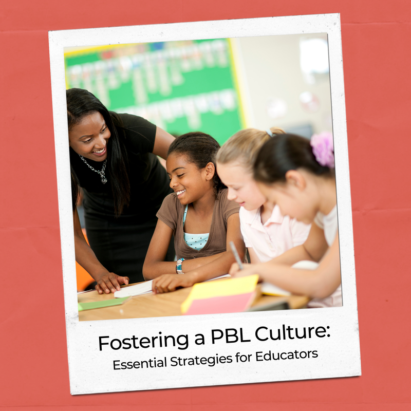 Short online mini-course to help teachers build PBL culture and community in their classrooms.