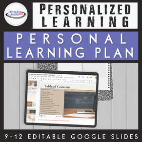 How to make learning personal with a personal learning plan template.