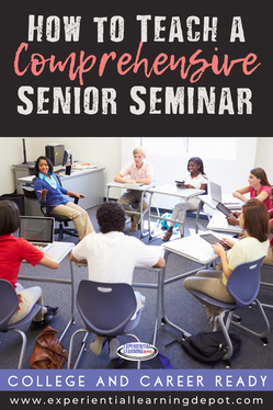 How to teach high school senior seminars blog post cover image