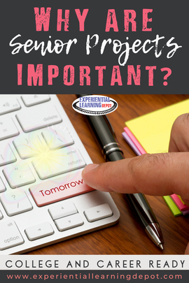 What is the importance of senior project for high school student?