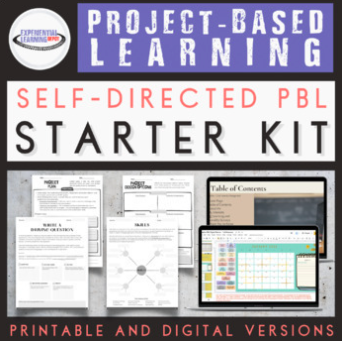 project based learning lesson plan starter kit for self directed learner